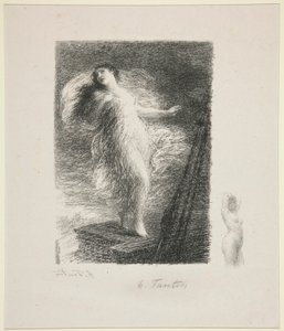 Die junge Tarentin (La Jeune Tarentine) von Ignace Henri Jean Fantin Latour