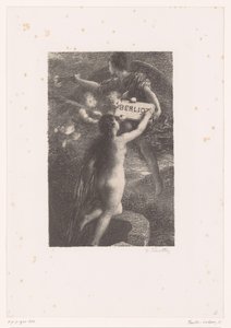 Titelblatt für: Hector Berlioz, sein Leben und seine Werke von Ignace Henri Jean Fantin Latour