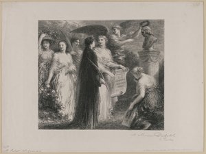 An Robert Schumann von Ignace Henri Jean Fantin Latour