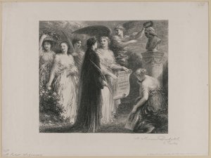 An Robert Schumann, 1894 von Ignace Henri Jean Fantin Latour