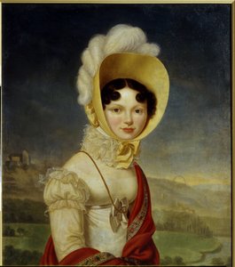 Großherzogin Katharina Pawlowna von Russland. von Henri Francois Riesener