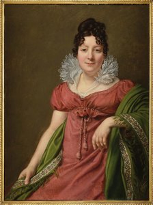 Marie Therese Bourgoin, Schauspielerin, Geliebte von Kaiser Alexander I. von Russland (Porträt) von Henri Francois Riesener