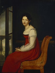Porträt von Prinzessin Varvara Sergeyevna Dolgorukova 1793-1833, geb. Gagarina, ca. 1820