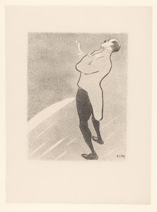 Porträt des Kabarettisten Kam-Hill von Henri Gabriel Ibels