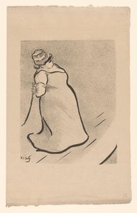 Porträt der Sängerin Jeanne Bloch