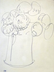 Blumen in einem Krug