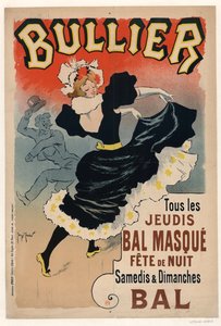 Bullier, Jeden Donnerstag Maskenball, Nachtfest, 1896