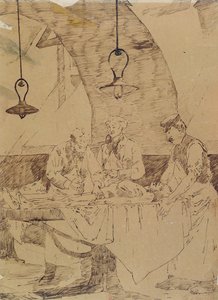Autopsie im Hôtel-Dieu, Paris, Ende des 19. Jahrhunderts von Henri Gervex