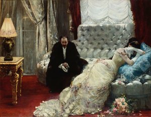 Rückkehr vom Ball, 1879