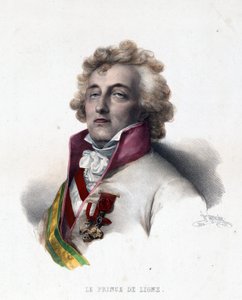 Porträt von Charles-Joseph, Prinz de Ligne von Henri Grevedon