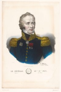 Porträt von Maximilien Sébastien Foy von Henri Grevedon