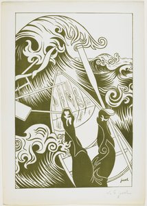 Die Welle, 1894 von Henri Gustave Jossot