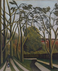 Die Ufer der Bièvre bei Bicêtre, ca. 1908-09 von Henri J.F. Rousseau