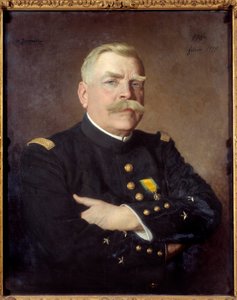 Porträt von Joseph Joffre (1852-1931), Marschall von Frankreich von Henri Jacquier