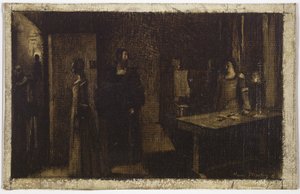 Das Kruzifix, ca. 1887 von Henri Jean Guillaume Martin
