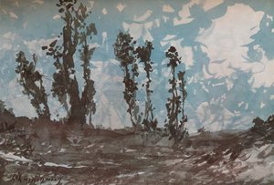 Pappeln, um 1839-1916, 1924