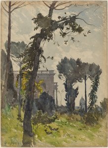 Ansicht der Kuppel von St. Peter, Rom