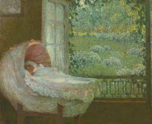 Die Wiege von Henri Le Sidaner