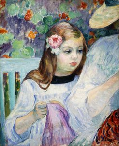 Eine Lektion im Nähen, 1905-1906
