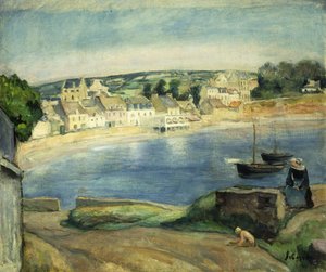 Bretonische Landschaft bei Miget von Henri Lebasque