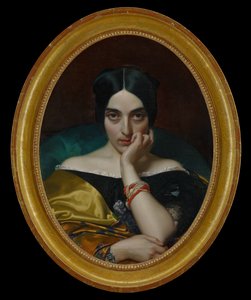 Porträt von Clémentine (Frau von Alphonse) Karr von Henri Lehmann