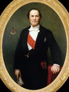 Porträt von Georges-Eugène Baron Haussmann
