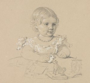Porträt eines Kindes, 1800er Jahre