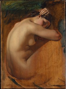 Studie eines weiblichen Aktes von Henri Lehmann