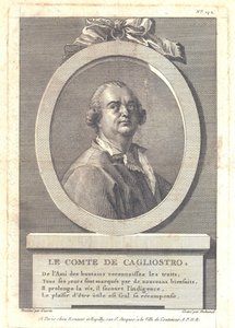 Graf Alessandro di Cagliostro 1743-1795, 1781