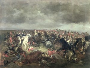 Marschall Ney (1769-1815) bei Waterloo, 1869