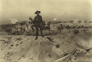 Belagerung von Mafeking, 1900 (Gravur)