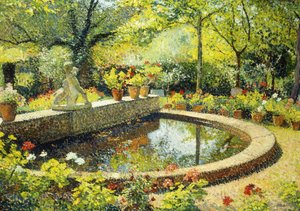 Der Teich bei Marquayrol, ca. 1930 von Henri Martin