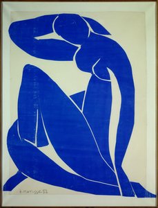 Blauer Akt II