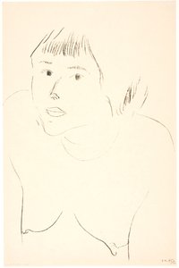 Brustbild einer nackten Frau von Henri Matisse