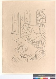 Figur in einem Innenraum von Henri Matisse