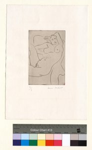 Schlafende Figur von Henri Matisse