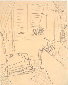 Innenraum mit einer Violine von Henri Matisse