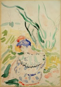 Sitzende Frau von hinten (Madame Matisse) von Henri Matisse