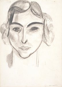 Frauenkopf. Porträt von Laurette von Henri Matisse