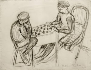 Die Dame-Spieler von Henri Matisse