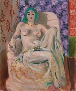 Maurische Frau (Das erhobene Knie) von Henri Matisse