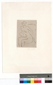 Nu au fauteuil, main gauche von Henri Matisse