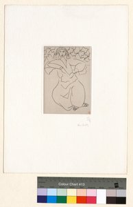 Sitzende Orientalin mit Schleier auf dem Kopf von Henri Matisse
