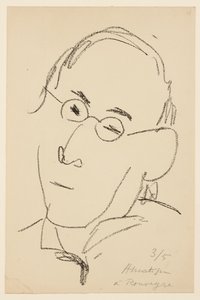 Porträt von Paul Léautaud