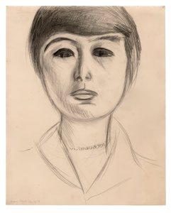 Porträt einer jungen Frau (Elsa Glaser) von Henri Matisse