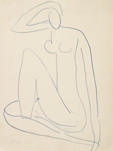 Sitzende weibliche Figur von Henri Matisse
