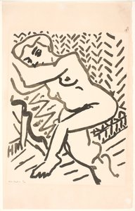 Sitzender Akt von Henri Matisse