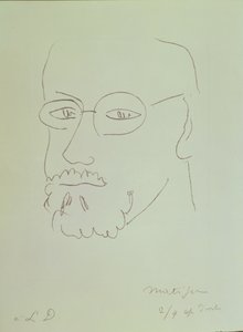 Selbstporträt von Henri Matisse