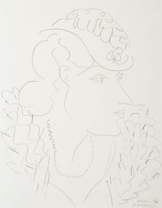 Frau mit Hut von Henri Matisse
