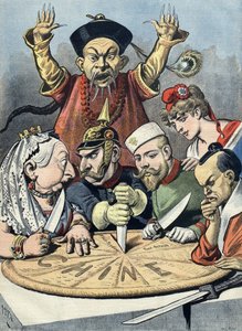 China-Imperialismus-Karikatur